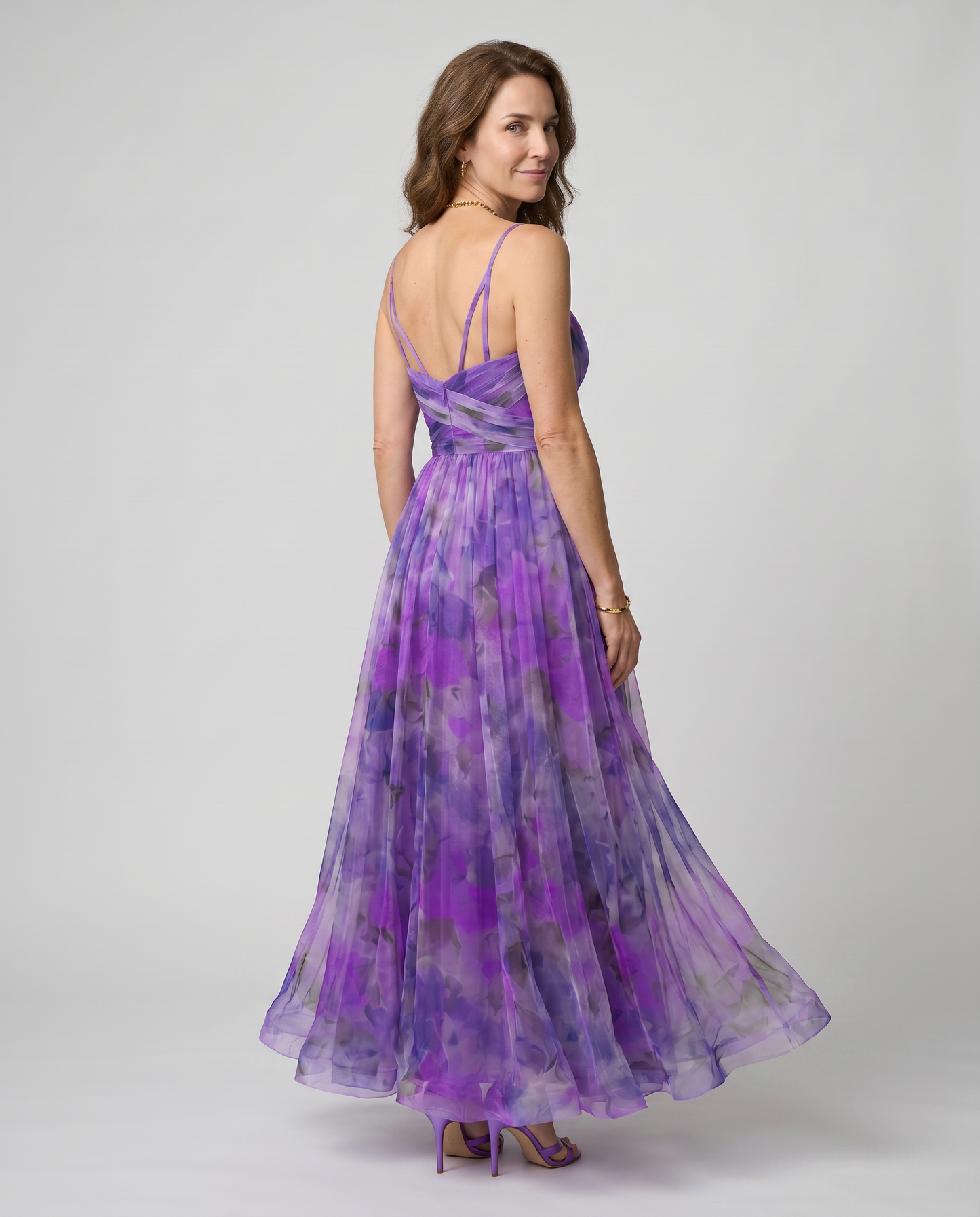 EB ALYSSA™ | VESTIDO LARGO FLORAL ESTILO REFINADO Y EXCLUSIVO