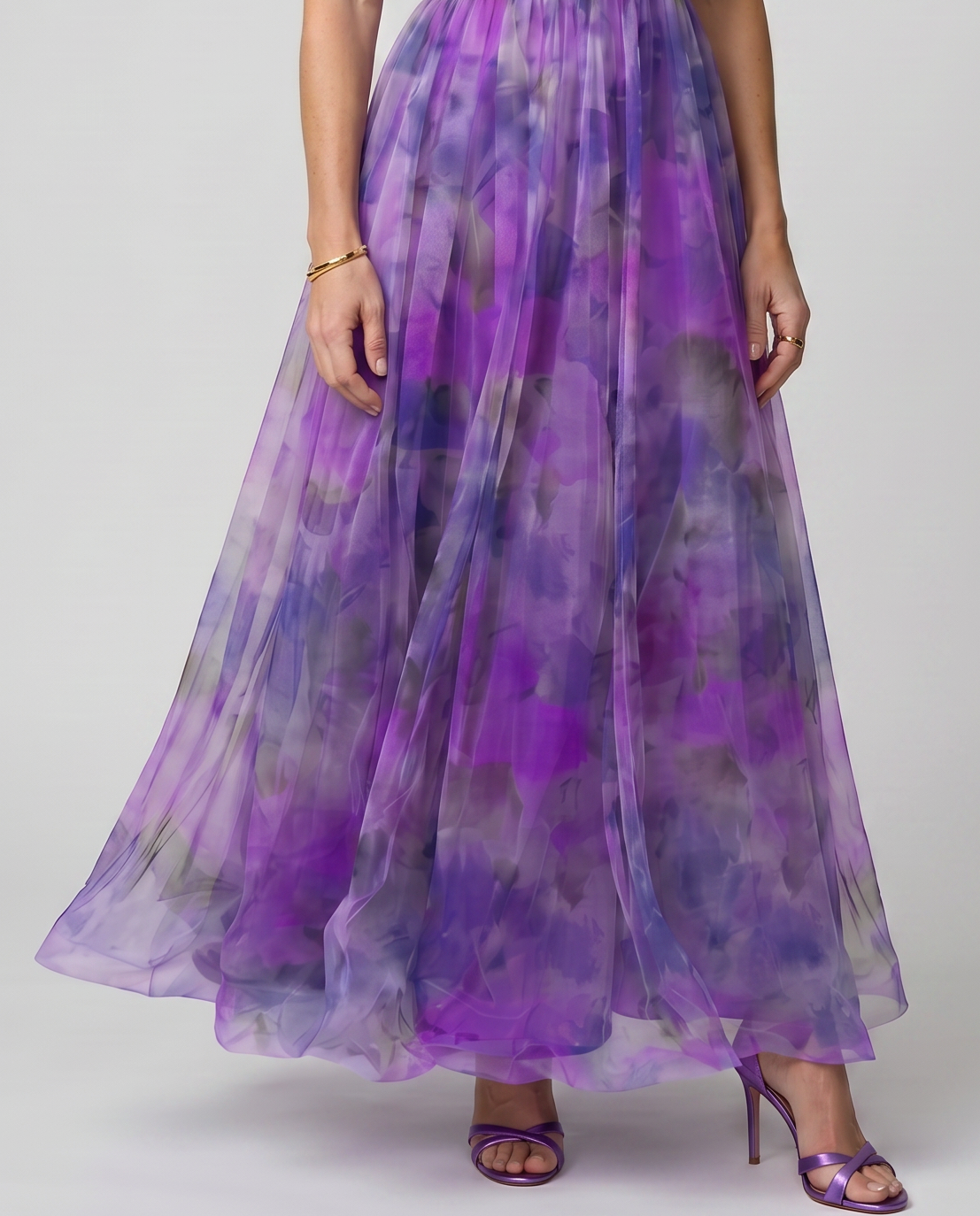 EB ALYSSA™ | VESTIDO LARGO FLORAL ESTILO REFINADO Y EXCLUSIVO