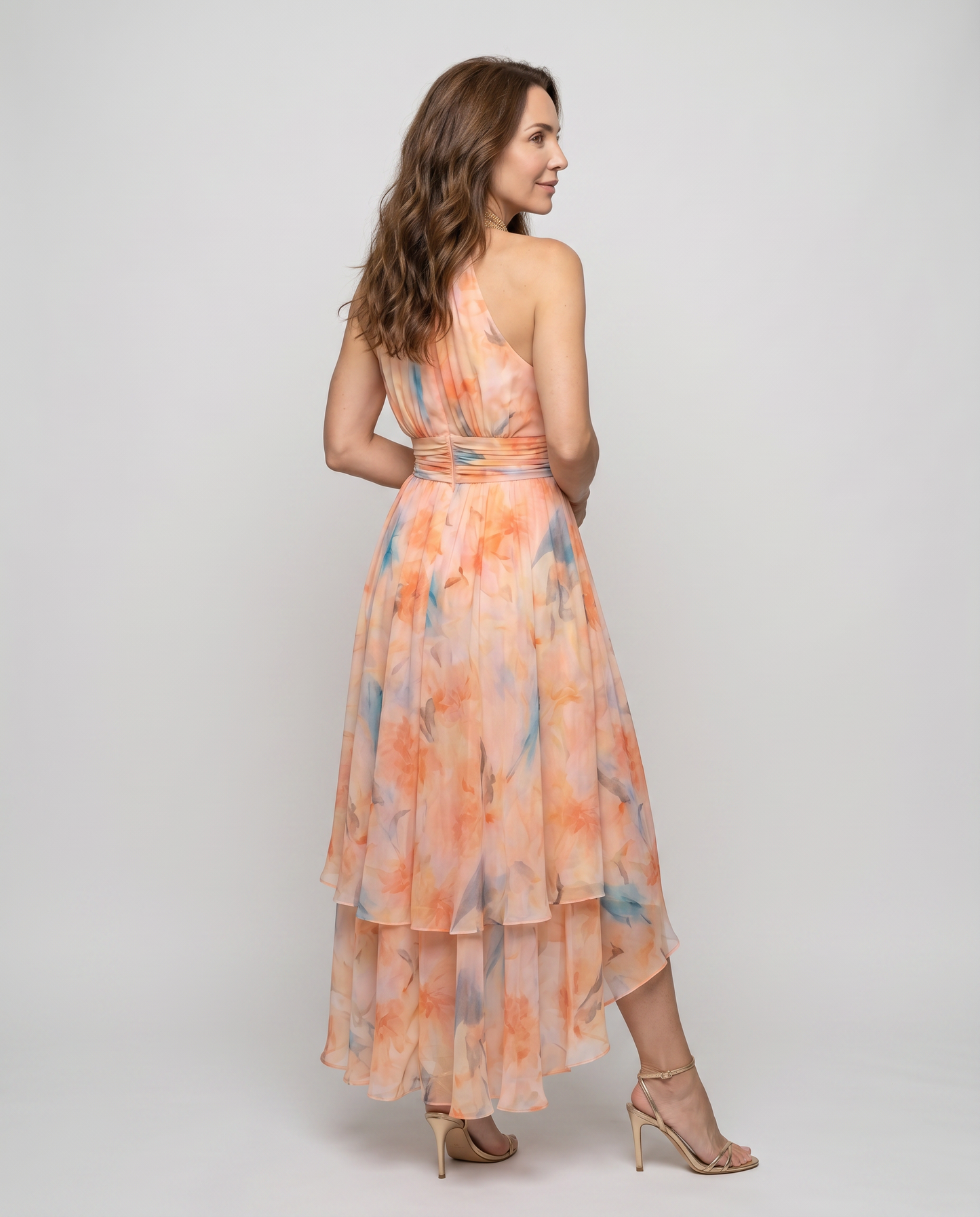 EB ÉLISE™ | VESTIDO MIDI ARTÍSTICO
