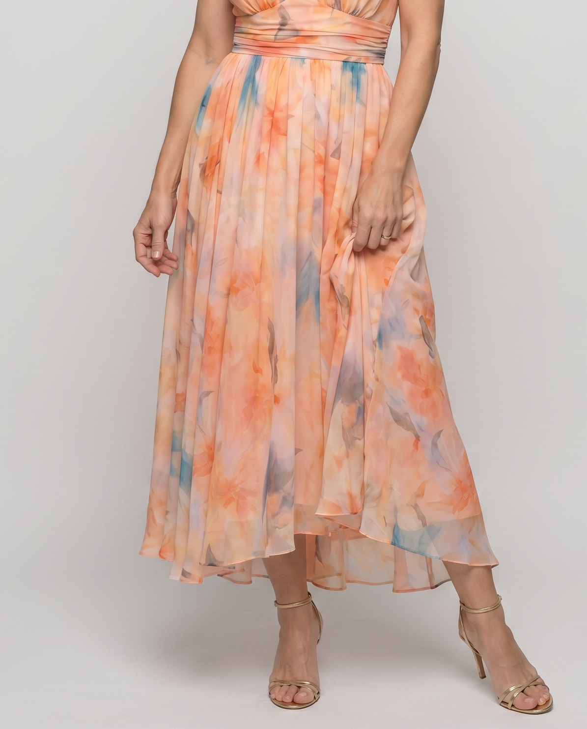 EB ÉLISE™ | VESTIDO MIDI ARTÍSTICO