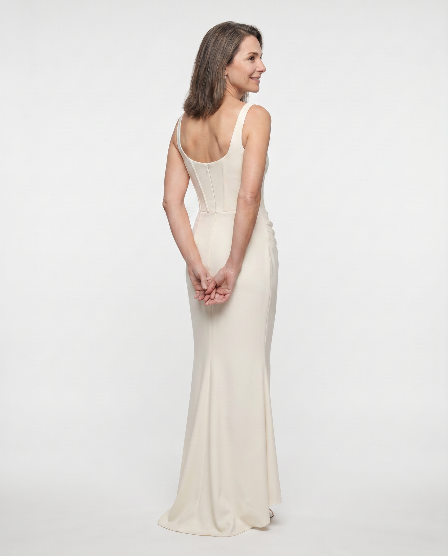 EB LEONOR™ | VESTIDO MAXI DE ESCOTE CUADRADO