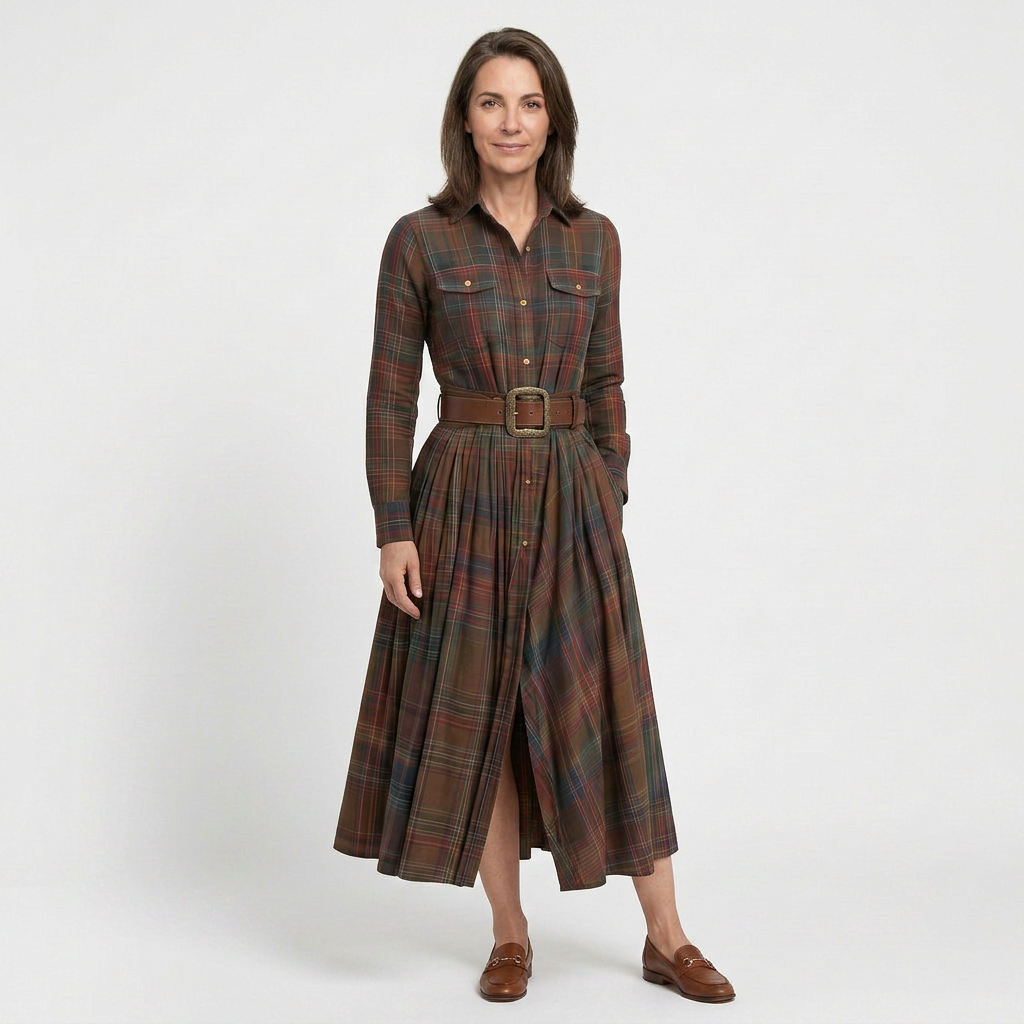 EB SABANA™ | VESTIDO LARGO RETRO