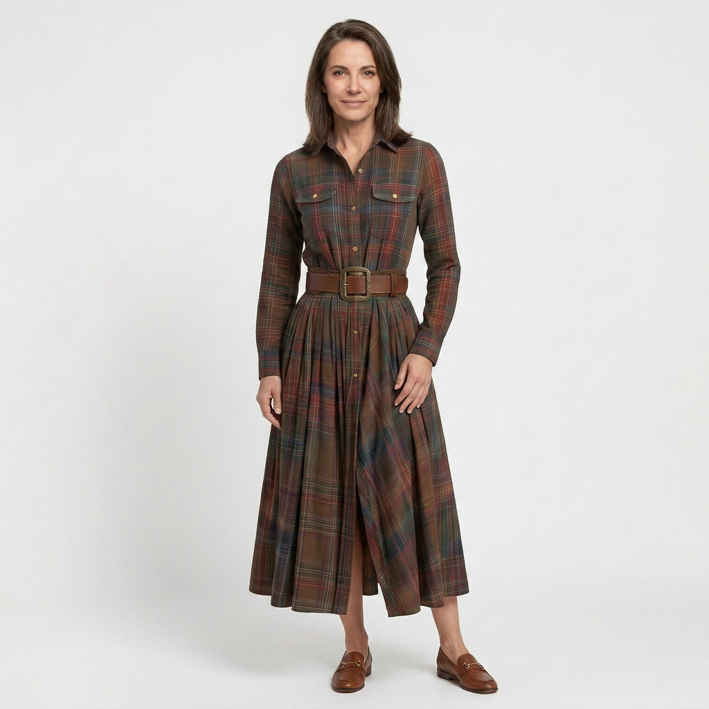 EB SABANA™ | VESTIDO LARGO RETRO