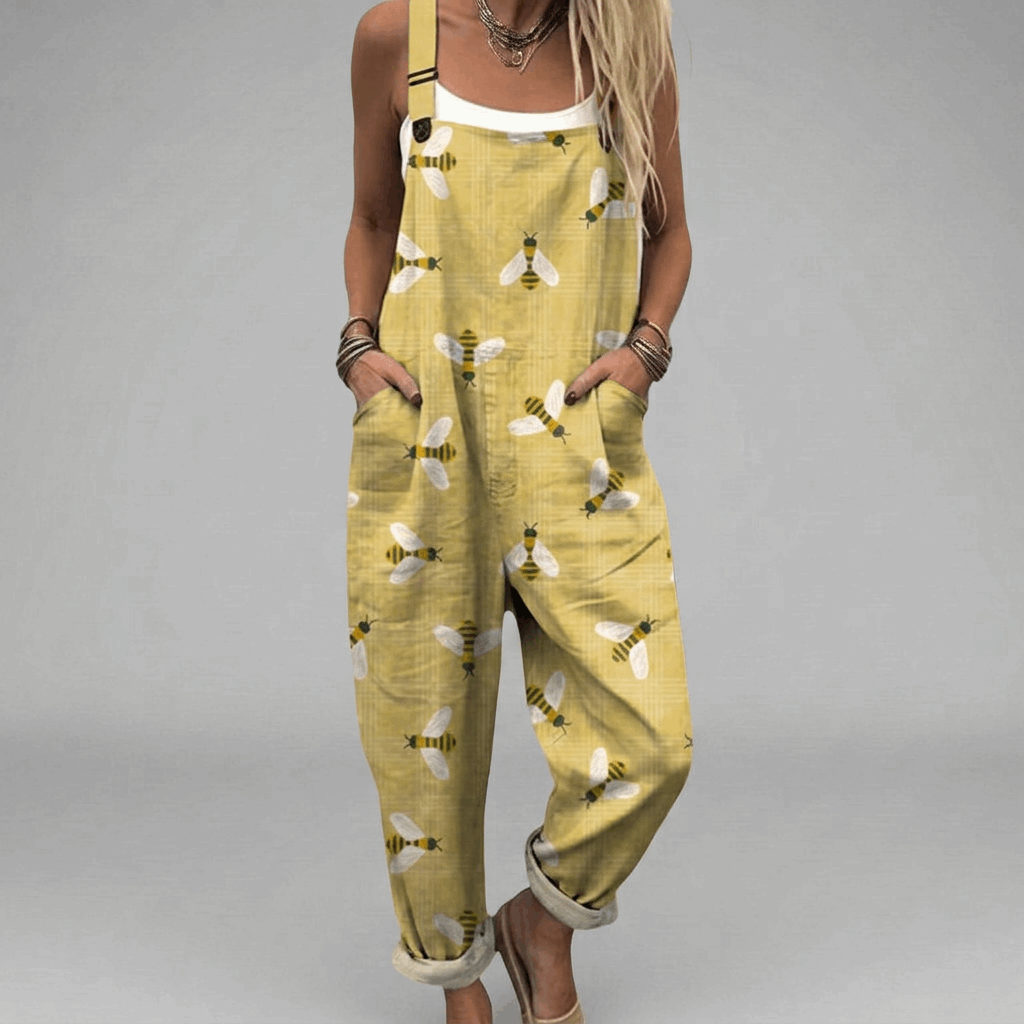EB AURA™ | MONO DORADO DE ESTAMPADO FLORAL
