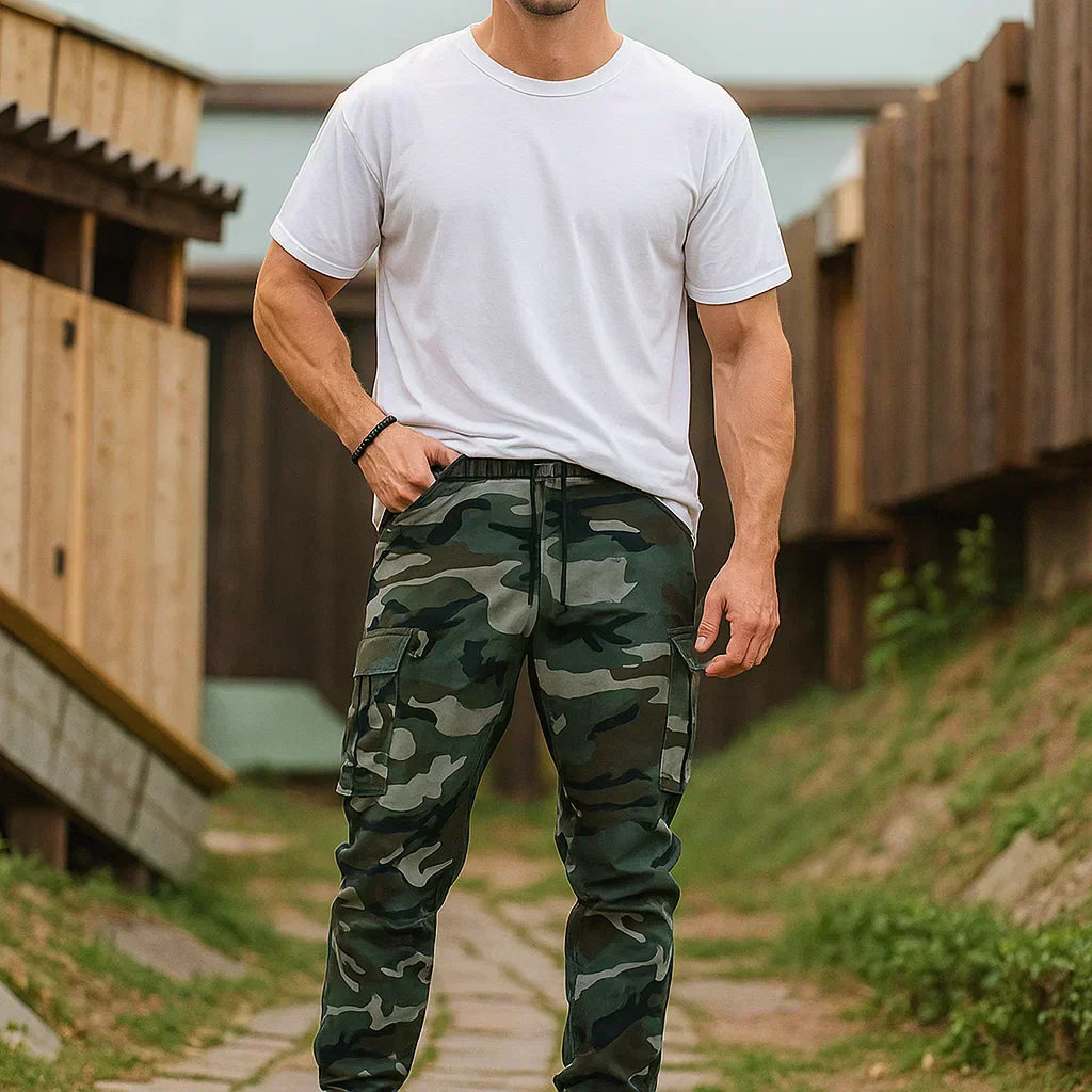 EB Pantalones de camuflaje de alta calidad.