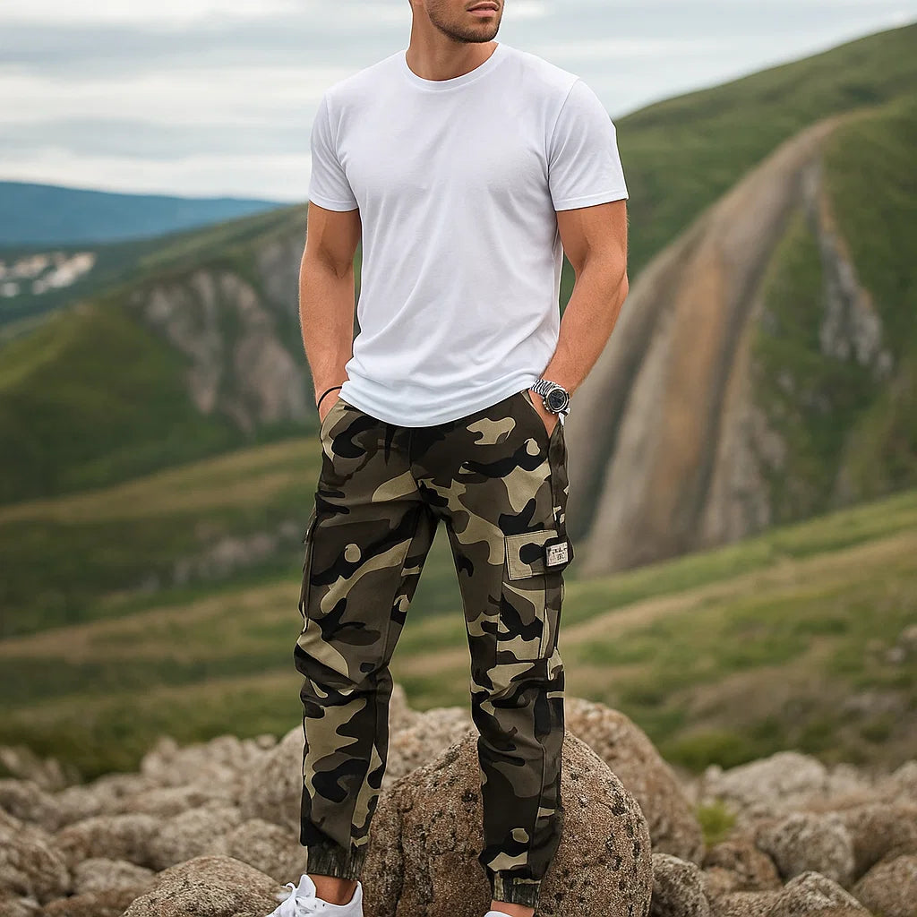 EB Pantalones de camuflaje de alta calidad.